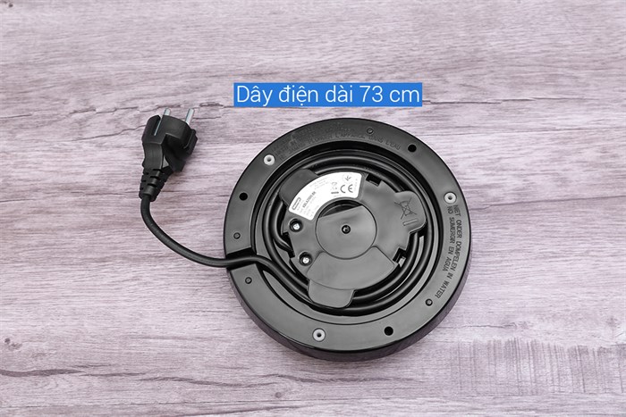 Bình đun siêu tốc Delonghi 1 lít KBLA2000.BK Màu Đen