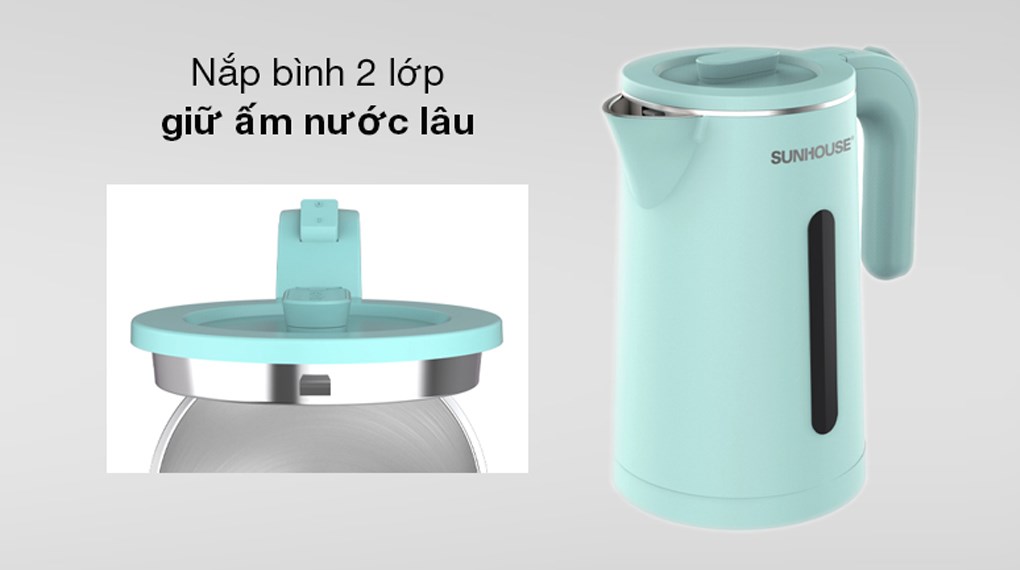 Bình đun siêu tốc Sunhouse 1.8 lít SHD1351