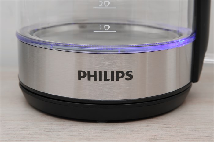 Bình đun siêu tốc Philips 1.7 lít HD9339/80 Màu Đen - Bạc