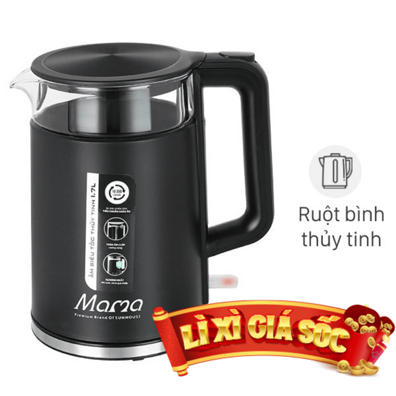 Bình đun siêu tốc Sunhouse Mama 1.7 lít SHD1330