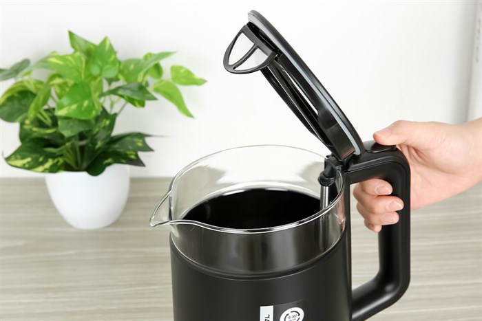 Bình đun siêu tốc Sunhouse Mama 1.7 lít SHD1330 Màu Đen