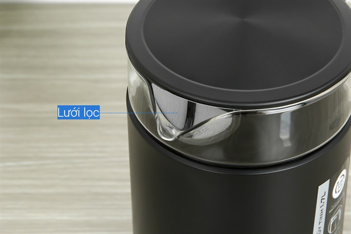 Bình đun siêu tốc Sunhouse Mama 1.7 lít SHD1330 Màu Đen