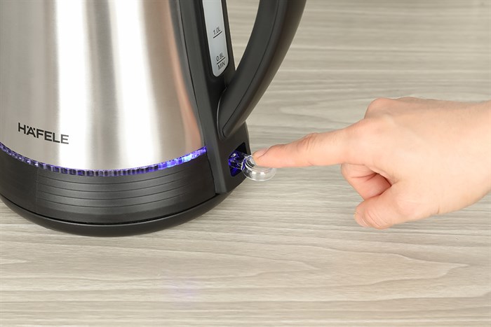 Bình đun siêu tốc Hafele 1.7 lít HS-K1703X (535.43.733) Màu Inox