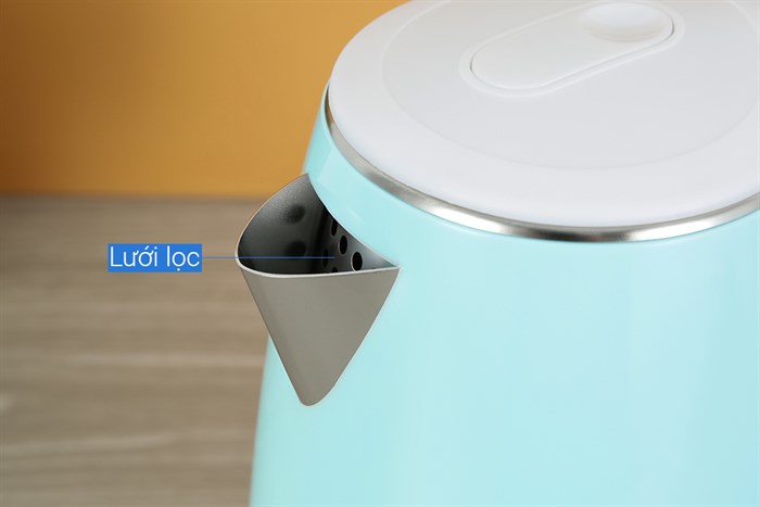 Bình đun siêu tốc Crystal 1.7 lít D1017 Màu Xanh ngọc