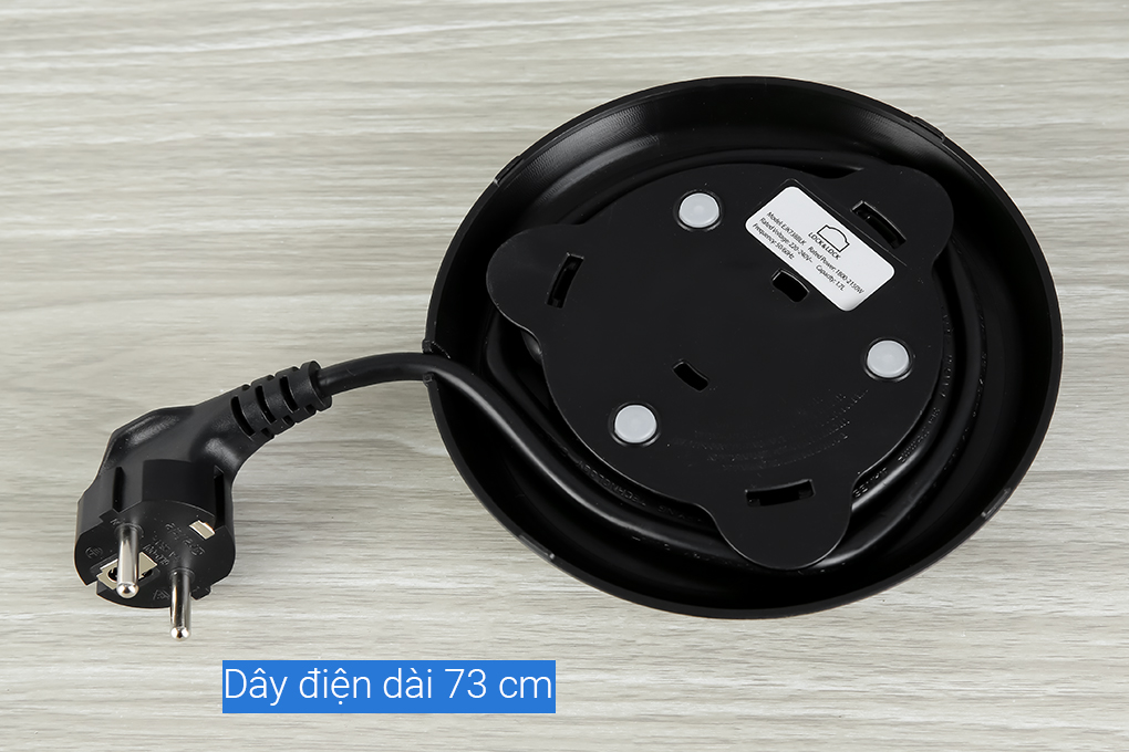 Bình đun siêu tốc Lock&Lock 1.7 lít EJK738BLK Màu Đen
