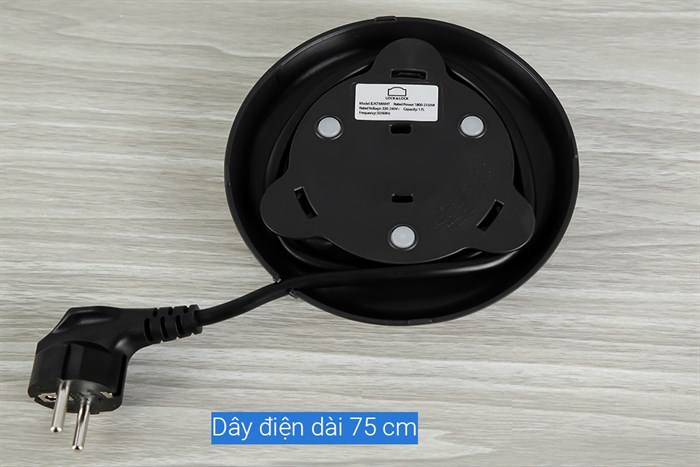 Bình đun siêu tốc Lock&Lock 1.7 lít EJK738WHT Màu Trắng