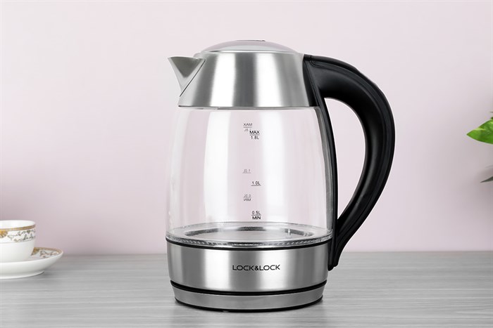 Bình đun siêu tốc Lock&Lock 1.8 lít EJK341 Màu Bạc