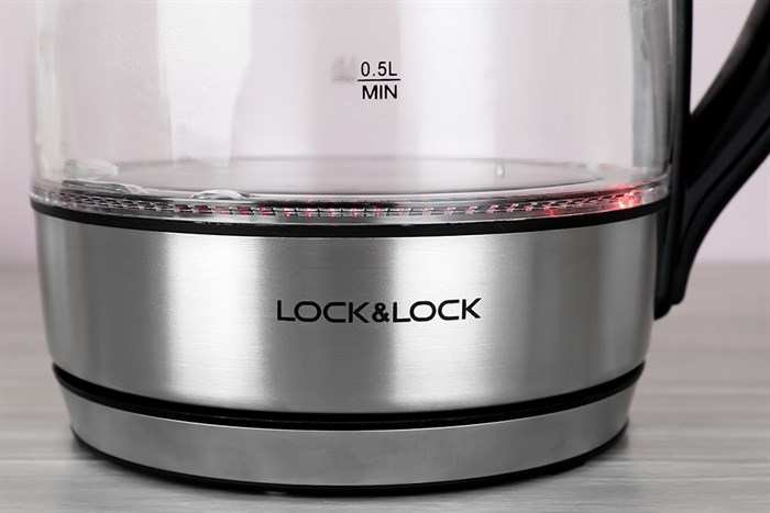Bình đun siêu tốc Lock&Lock 1.8 lít EJK341 Màu Bạc