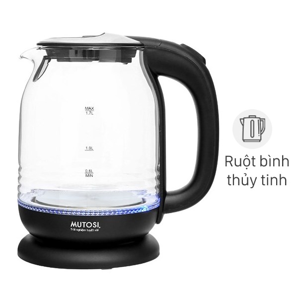 Bình đun siêu tốc Mutosi 1.7 lít MK-16