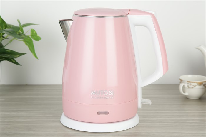 Bình đun siêu tốc Mutosi 1.7 lít MK-18 Màu Hồng