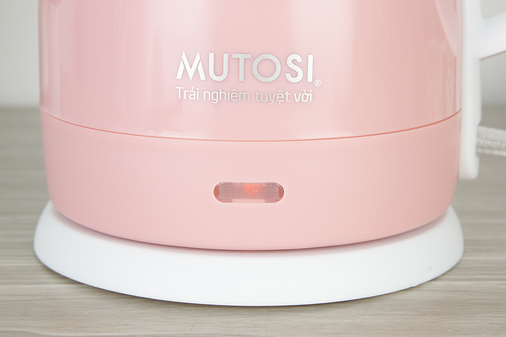 Bình đun siêu tốc Mutosi 1.7 lít MK-18 Màu Hồng