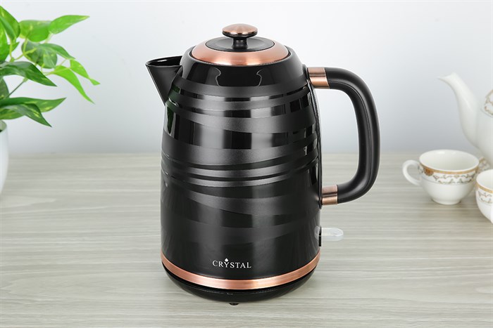 Bình đun siêu tốc Crystal 1.7 lít K512PN Màu Đen