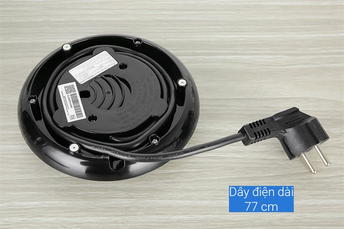 Bình đun siêu tốc Crystal 1.7 lít K512PN Màu Đen
