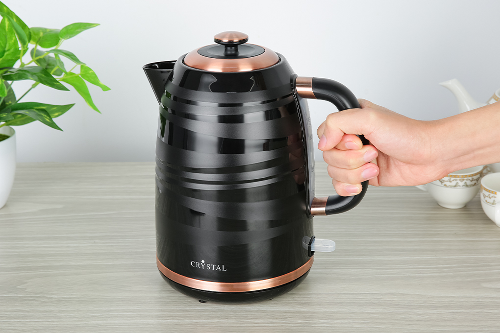Bình đun siêu tốc Crystal 1.7 lít K512PN Màu Đen