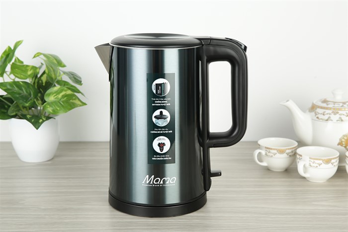 Bình đun siêu tốc Sunhouse Mama 1.8 lít SHD1389 Màu Xanh rêu