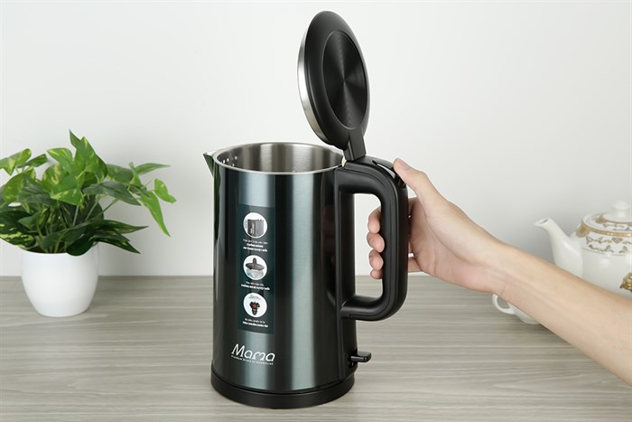 Bình đun siêu tốc Sunhouse Mama 1.8 lít SHD1389 Màu Xanh rêu