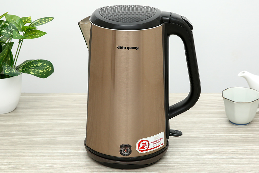 Bình đun siêu tốc Điện Quang 1.8 lít ĐQ EKT08 1818 GO Màu Vàng đồng