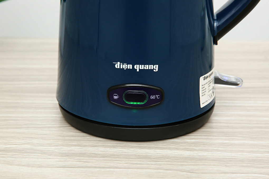 Ấm đun siêu tốc Điện Quang 1.5 lít ĐQ EKT09 1515 B KW Màu Xanh Dương