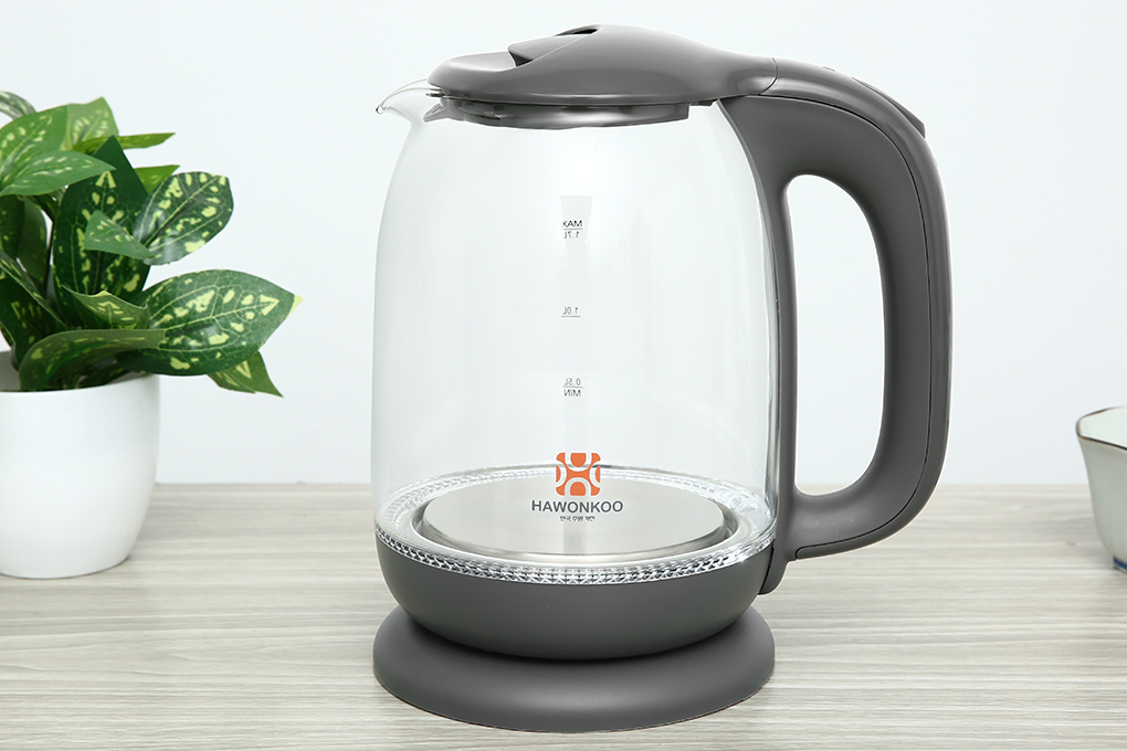 Bình đun siêu tốc Hawonkoo 1.7 lít KEH-170-GR Màu Xám