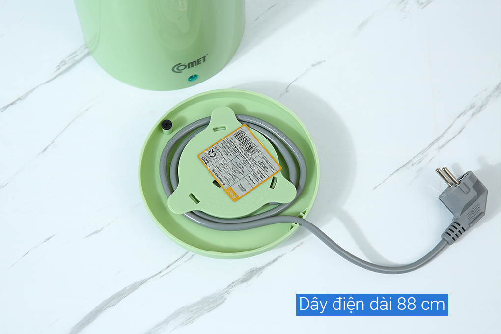 Bình đun siêu tốc Comet 1.8 lít CM8218 Màu Xanh