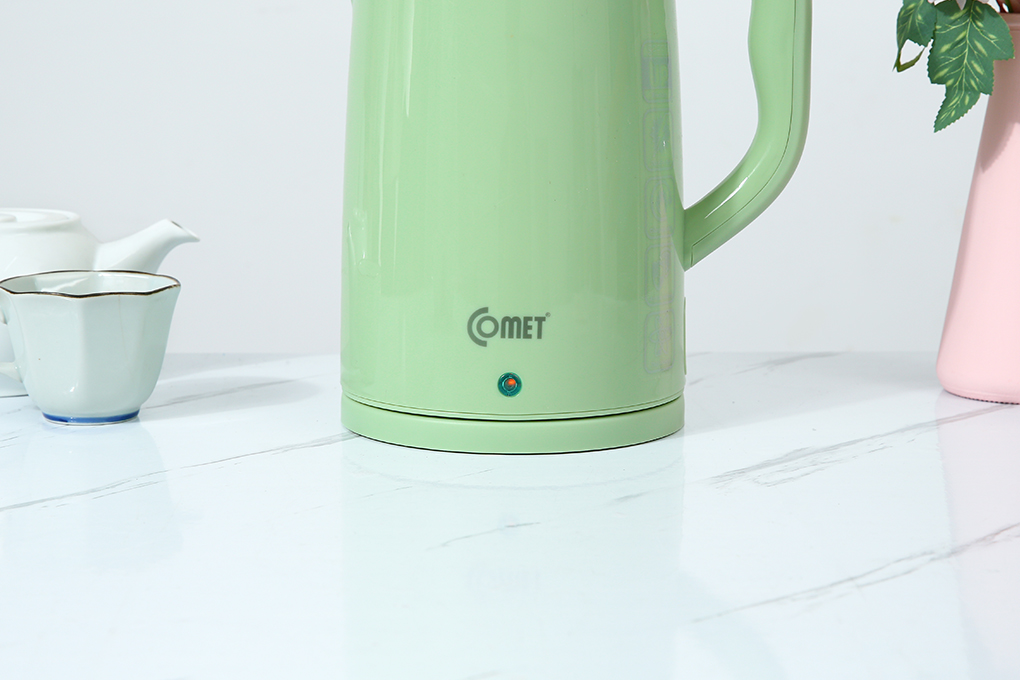 Bình đun siêu tốc Comet 1.8 lít CM8218 Màu Xanh
