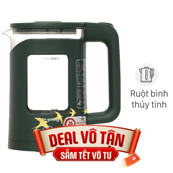 Bình đun siêu tốc Điện Quang 1.5 lít ĐQ EKT16 1515 MG