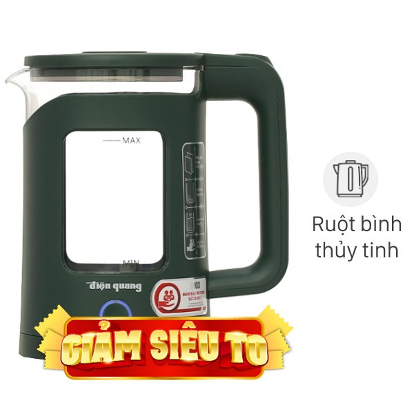 Bình đun siêu tốc Điện Quang 1.5 lít ĐQ EKT16 1515 MG