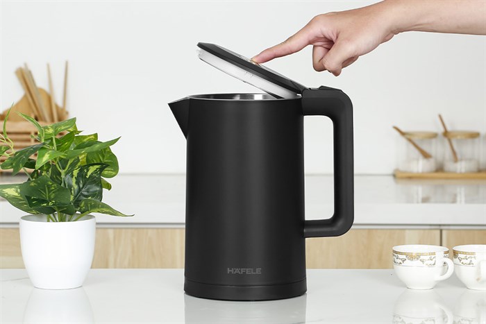 Ấm đun siêu tốc Hafele 1.7 lít HS-K1705DB (535.43.548) Màu Đen