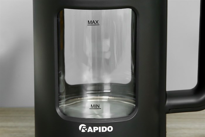 Bình đun siêu tốc Rapido 1.7 lít RK1715B Màu Đen