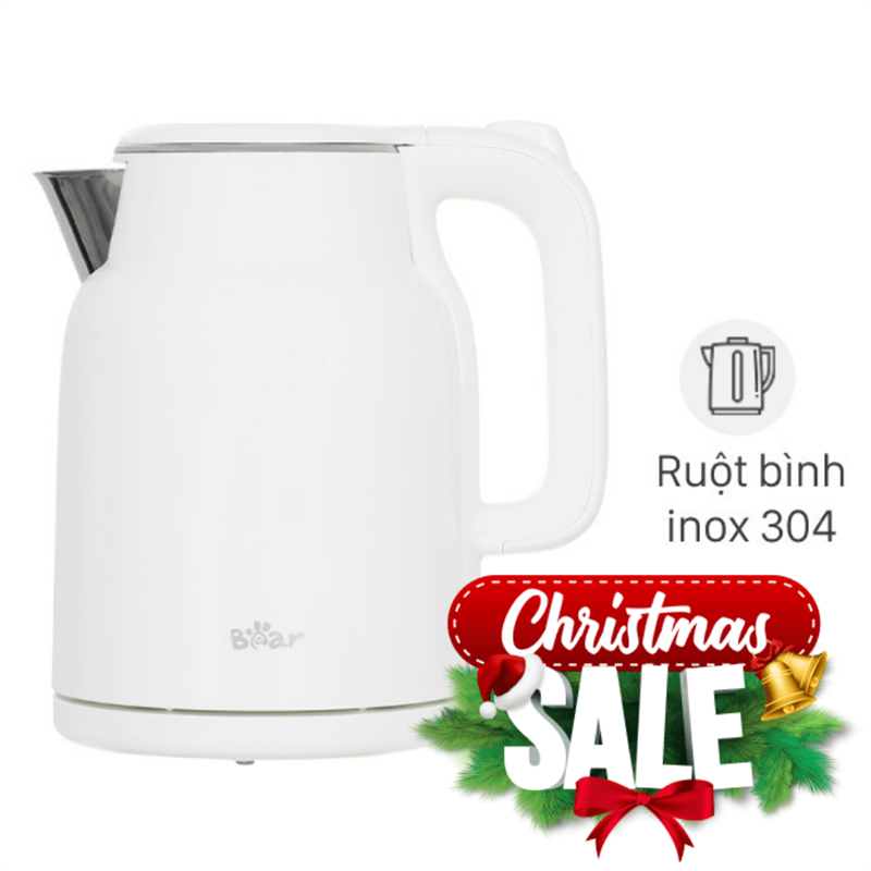 Ấm đun siêu tốc Bear 1.5 lít BEK-E153W2
                Mẫu mới