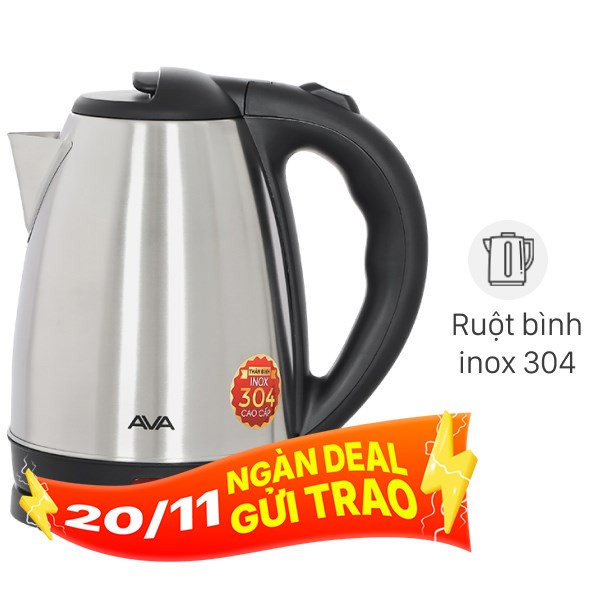 Ấm đun siêu tốc AVA 1.7 lít KES4149
                Mẫu mới