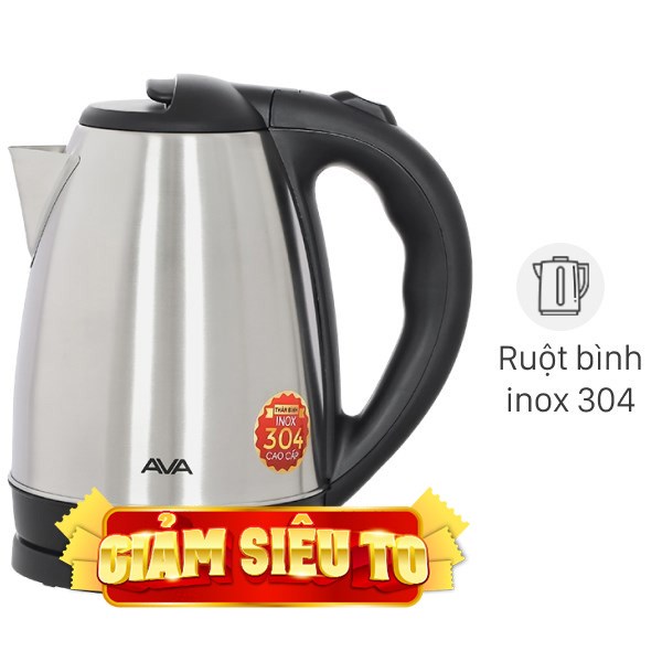 Bình đun siêu tốc AVA 1.7 lít KES4149