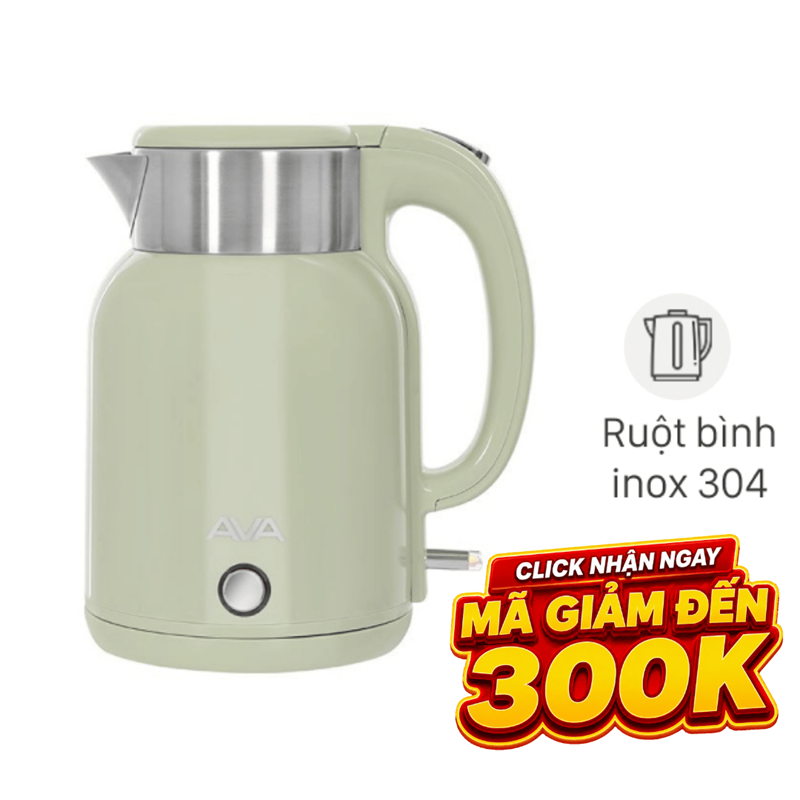 Bình đun siêu tốc AVA 1.8 lít KD34