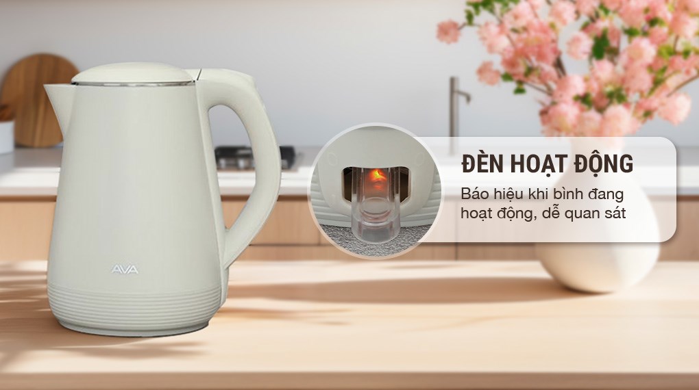 Bình đun siêu tốc AVA 1.5 lít KES4139D