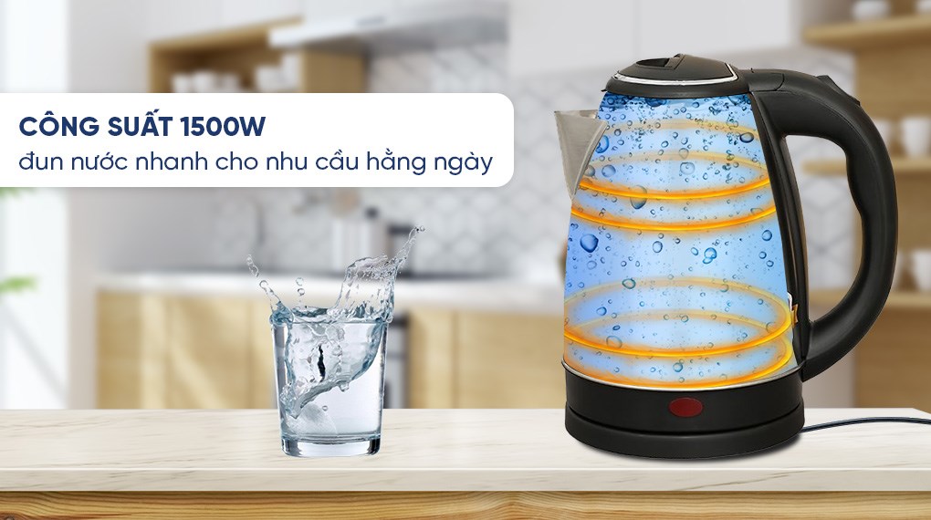 Ấm đun siêu tốc Rapido 1.8 lít RK-1815-3