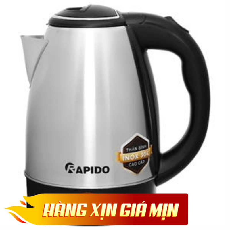 Bình đun siêu tốc Rapido 1.8 lít RK-1815-3