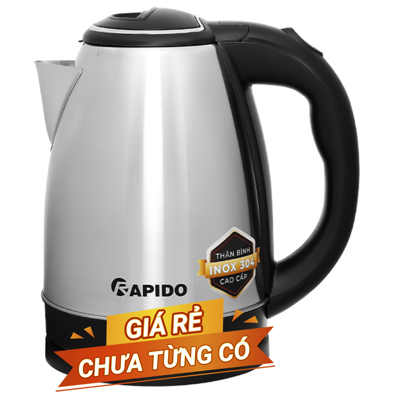 Bình đun siêu tốc Rapido 1.8 lít RK-1815-3