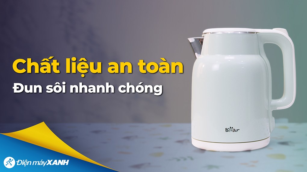 Bình đun siêu tốc Bear 1.5 lít KE-5H15V35