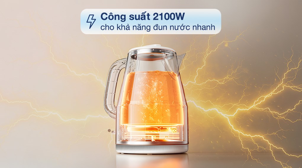 Bình đun siêu tốc Bear 2 lít KE-5H20B16