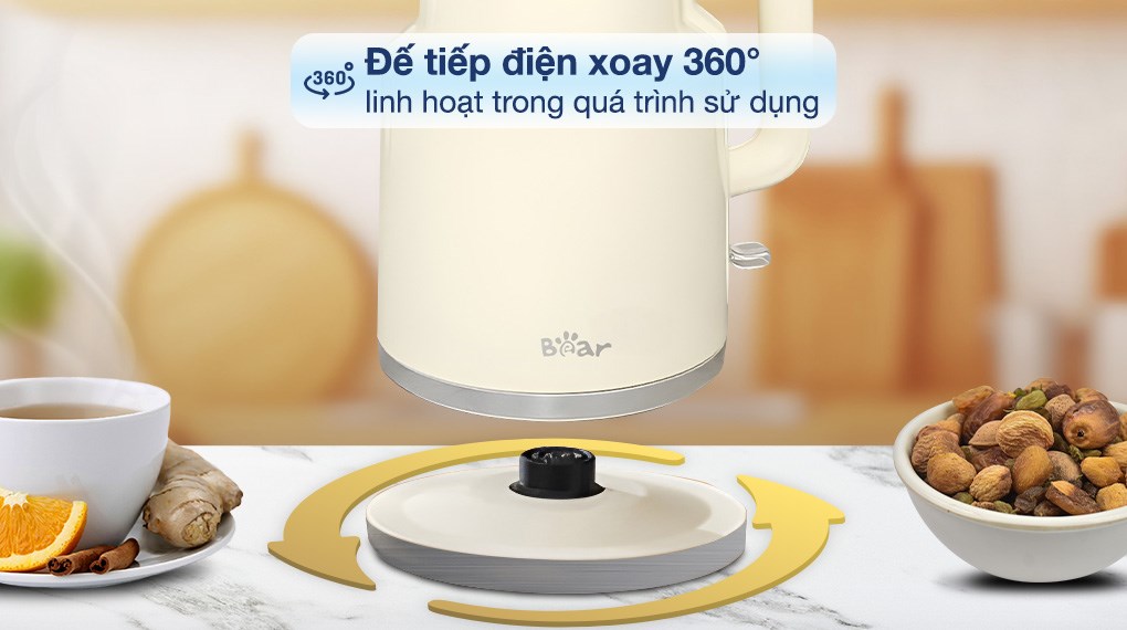 Bình đun siêu tốc Bear 2 lít KE-5H20B16