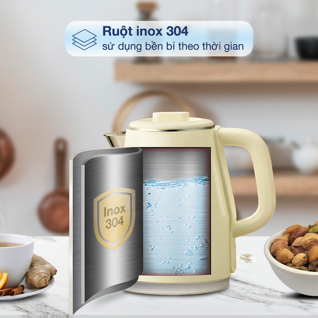 Bình đun siêu tốc Bear 2 lít KE-5H20B16