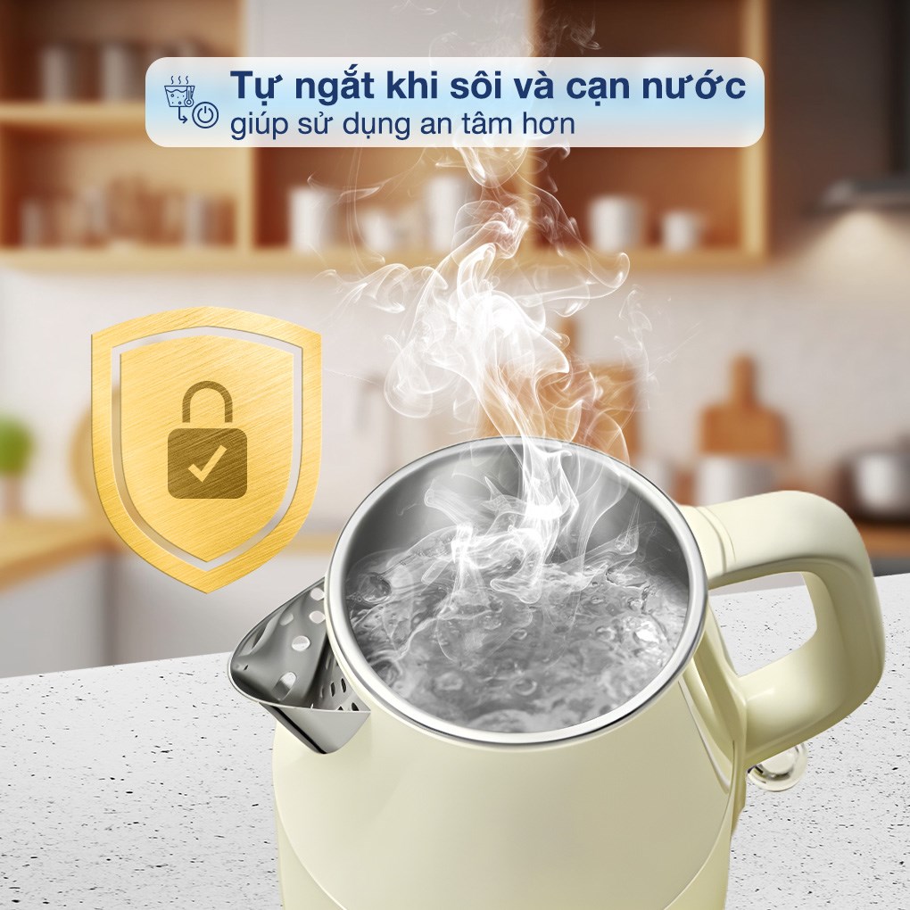 Bình đun siêu tốc Bear 2 lít KE-5H20B16