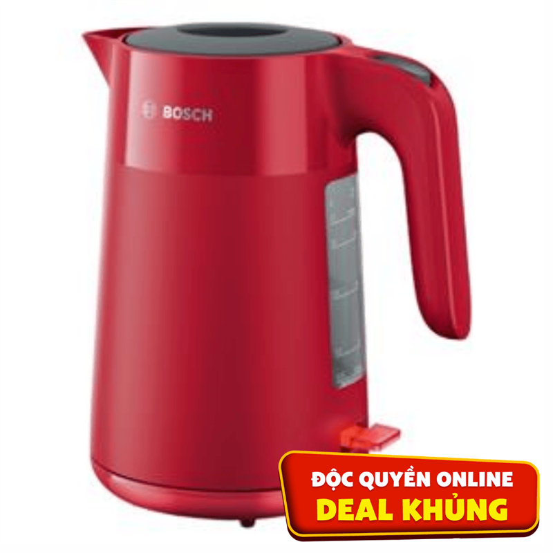 Bình đun siêu tốc Bosch 1.7 lít TWK2M164