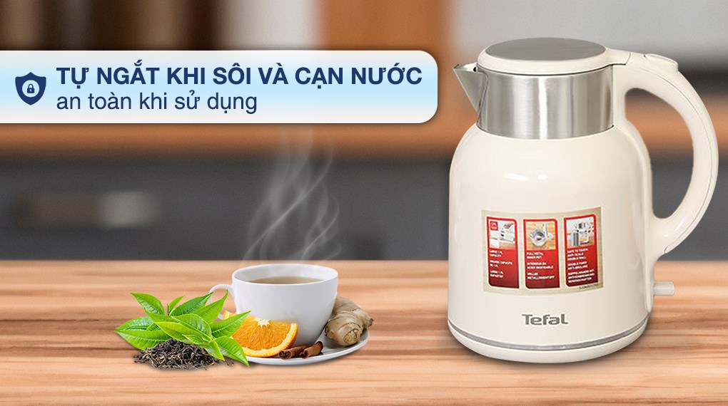 Bình đun siêu tốc Tefal 1.9 lít KO190AE0