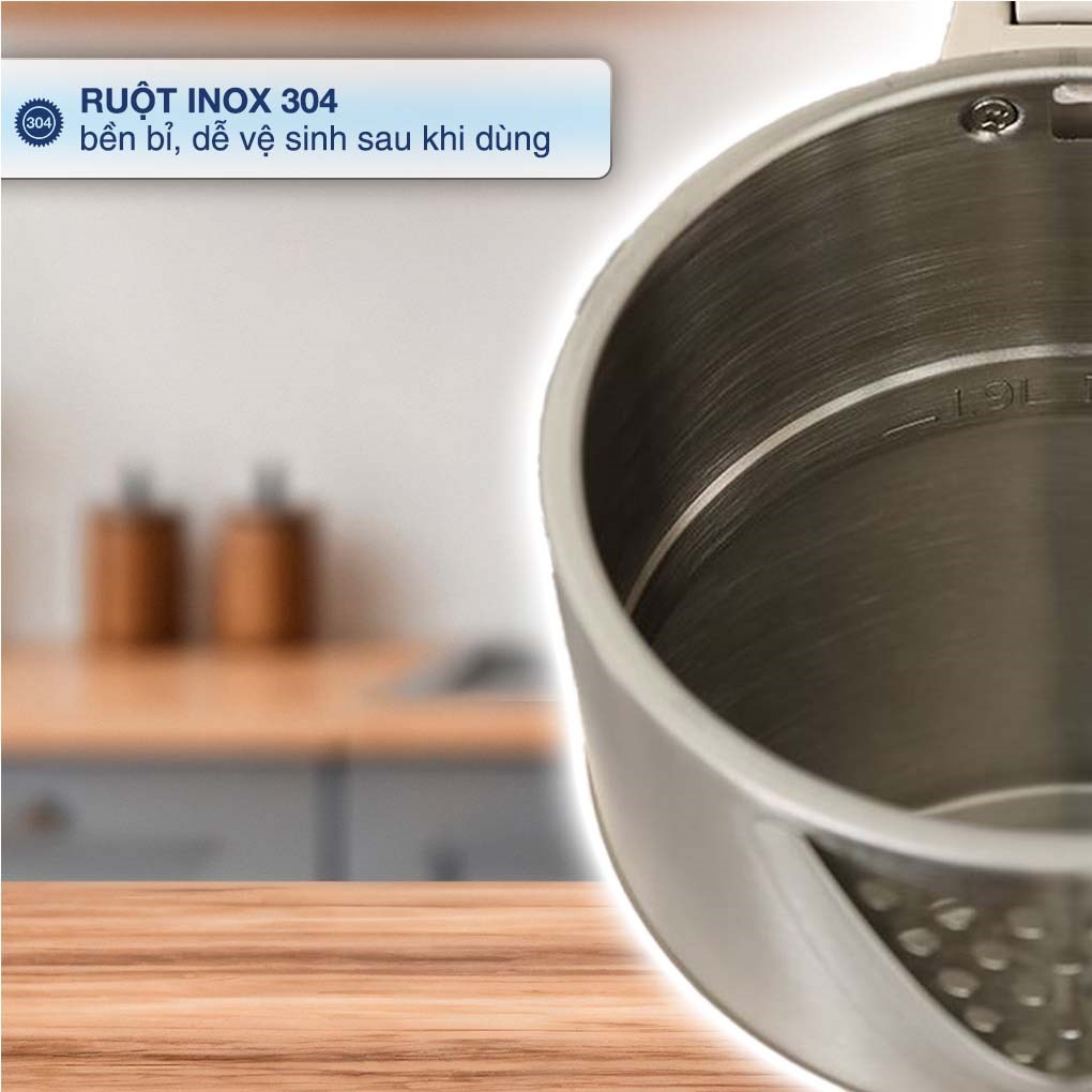 Bình đun siêu tốc Tefal 1.9 lít KO190AE0