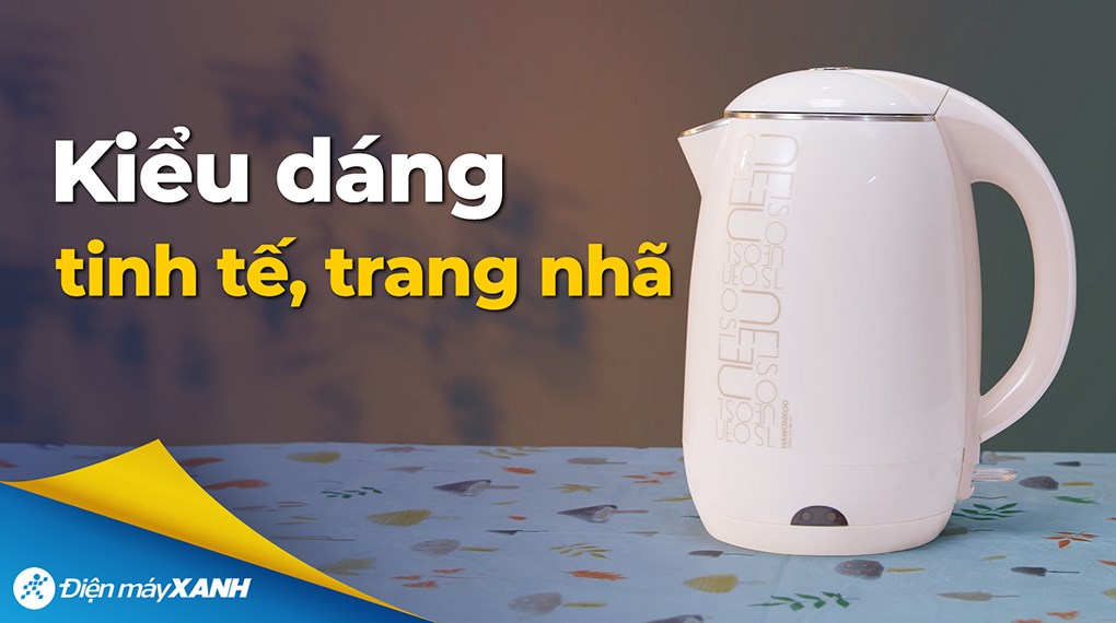 Bình đun siêu tốc Hawonkoo 1.8 lít KEH-180-BE