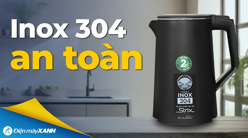 Bình đun siêu tốc Magic Eco 1.7 lít AC-43