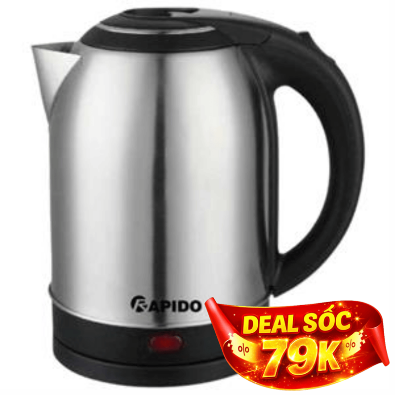 Bình đun siêu tốc Rapido 1.8 lít RK1815-2S