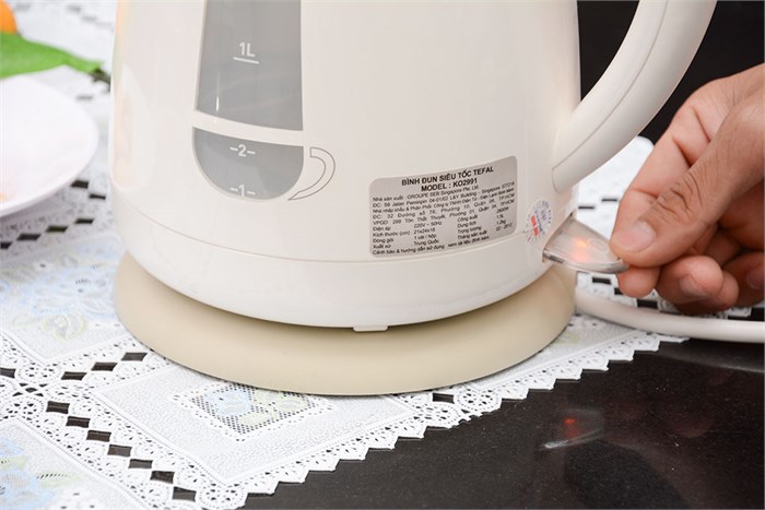 Bình siêu tốc Tefal 1.5 lít KO2991 Màu Trắng