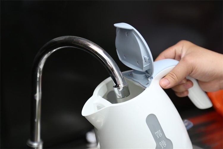 Bình siêu tốc Philips 0.8 lít HD4608 Màu Trắng - Xám